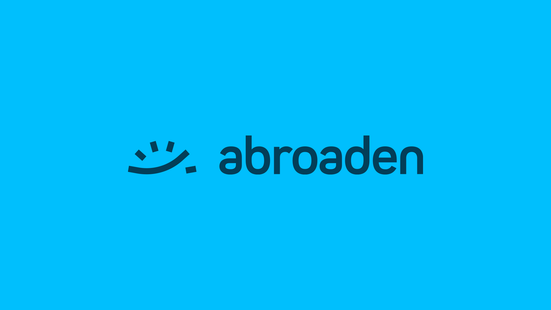 logo design startup fintech abroaden 